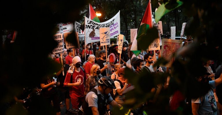 DNC Protester Says Police ‘Wounded,’ ‘Tackled,’ ‘Choked’ Her ‘Peers’