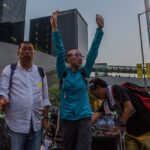 ‘Never Discouraged’: Pro-Democracy Newspaperman Joins Hong Kong Student Protesters