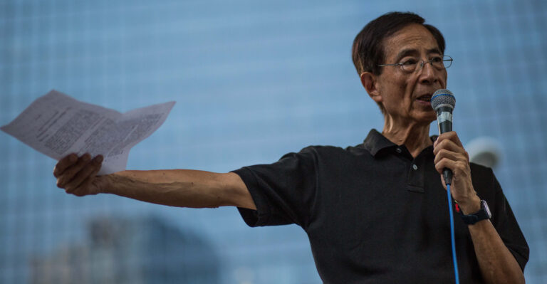 Hong Kong Democracy Leader Faults China for Shattering Peace, City’s Elegance
