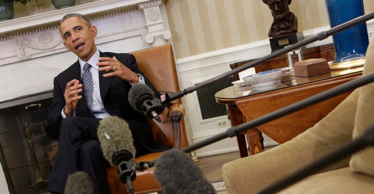 In Puzzler, President Lets ISIS Know Iraq Battle Schedule