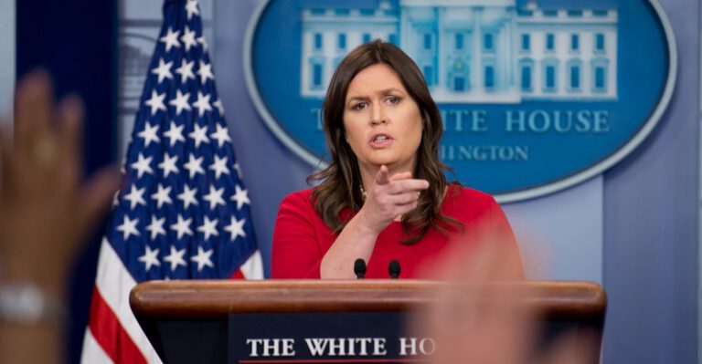 Must-See Moments: Sarah Huckabee Sanders’ Withering Response to Mainstream Media