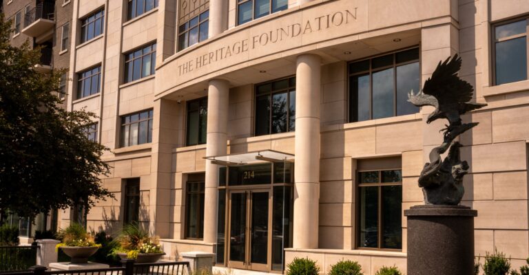 Protester Attacks Heritage Foundation Security With Pepper Spray, Is Arrested