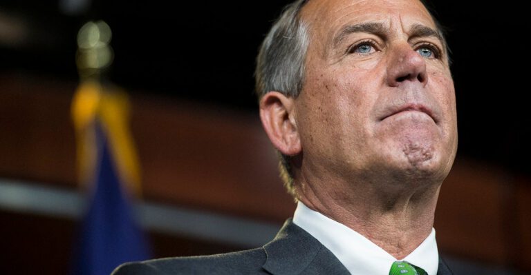 The 9 Republicans Opposing House Speaker John Boehner