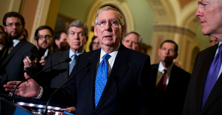 Mitch McConnell Concedes Homeland Security Funding Bill Is ‘Stuck’ in Senate
