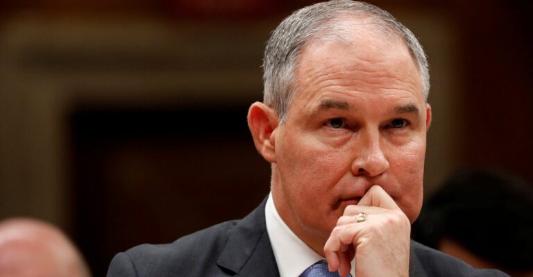 Conservative Leaders, GOP Lawmakers Voice Support for Scott Pruitt