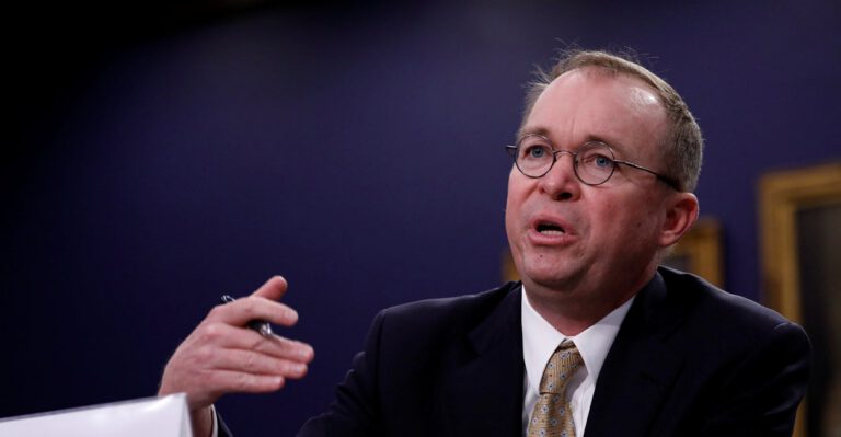 Budget Director Mick Mulvaney Says He Will Ask Congress to Cut Spending in ‘Coming Weeks’