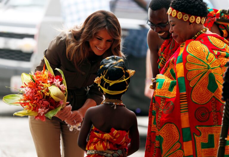 24 Photos of First Lady Melania Trump’s Trip to Africa