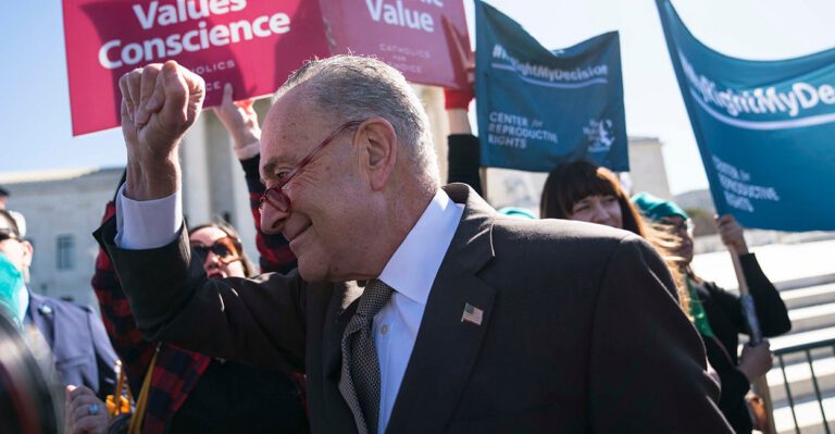 Chuck Schumer’s Despicable Attack on the Supreme Court