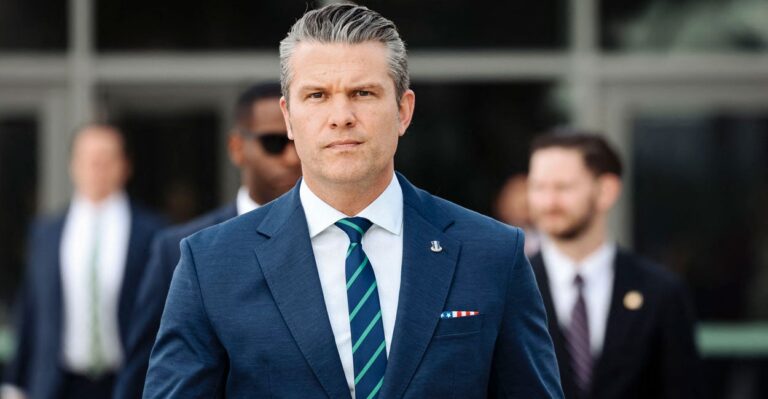 Hegseth: Trump Has a ‘Heck of a Say in Who Runs Iran’