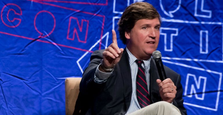 ‘We Know Where You Sleep at Night’: Mob Goes to Home of ‘Racist, Sexist, Bigoted’ Tucker Carlson