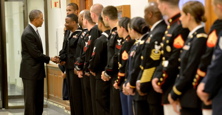 Obama’s Support Among Military Hits Low Point