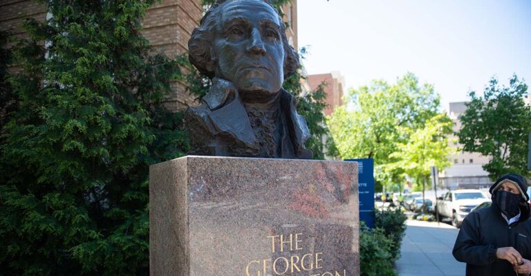 GW Students Debate Campus Censorship After Removal of Posters Critical of Chinese Communist Party