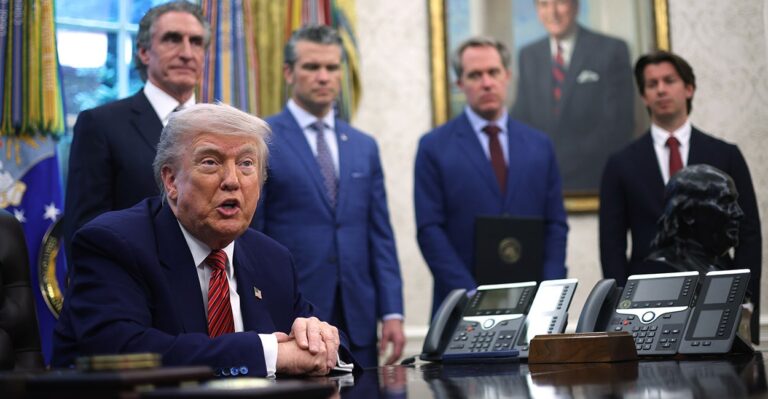 Harvard ‘and Others’ Need to Get in Line or Lose Foreign Students, Trump Says