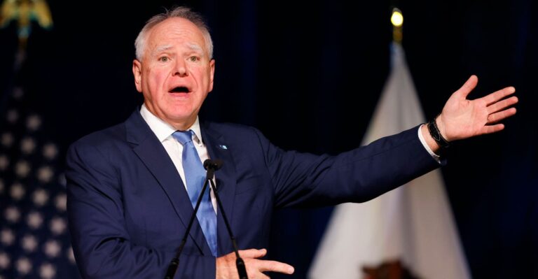 How Tim Walz Is Trying to Escape Political Irrelevancy