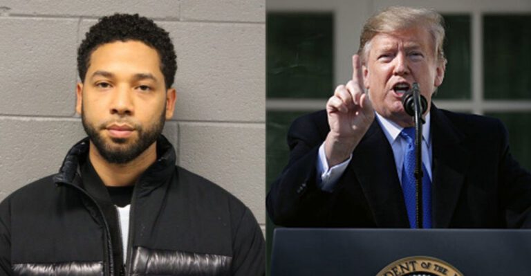 Trump Weighs in on Jussie Smollett’s Arrest