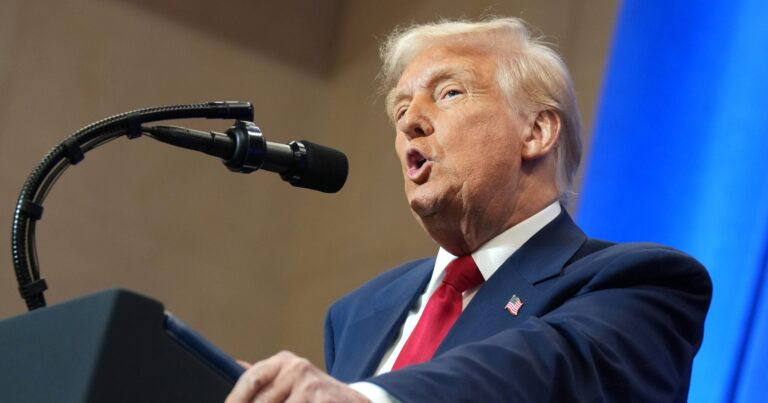 What Trump Said in Justice Department Speech
