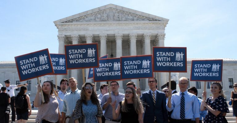 Public-Sector Unions Are Facing a Cascade of Lawsuits for Skimming Workers’ Wages