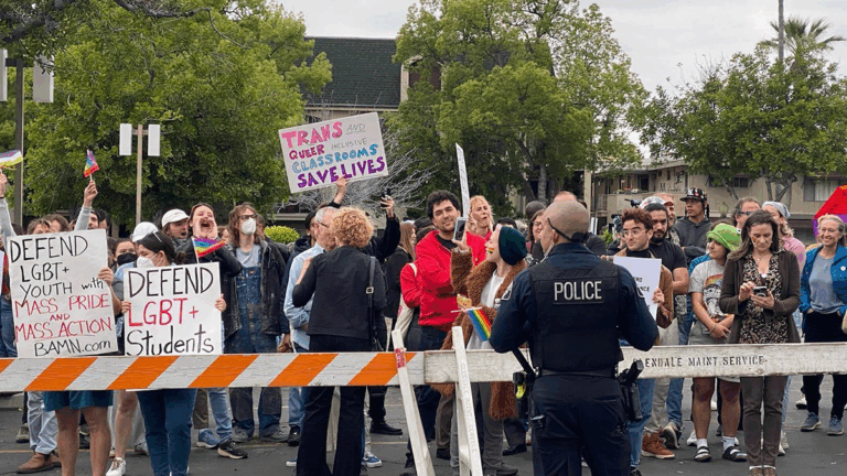 3 Arrested After Antifa Clashes With Armenian Parents at California School Board Meeting