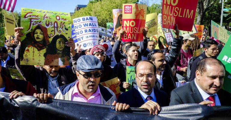 I Went to a #NoMuslimBanEver March. Here’s What I Saw.