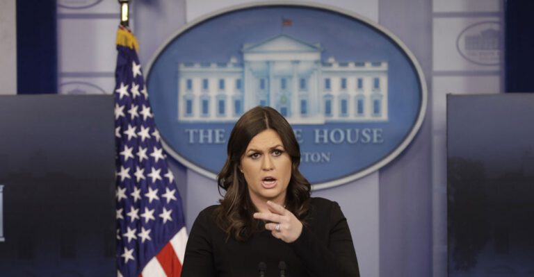 Must-See Moments: Sarah Huckabee Sanders’ Withering Response to the Media