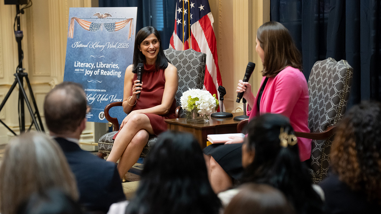 Inside the Second Lady’s Effort to Make Reading Great Again