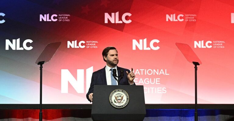 Illegal Immigration Worsens Housing Crisis, Vance Tells Cities’ Leaders