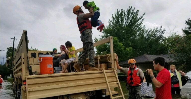 3 Scenes From Rescue Effort and Flooding in Houston